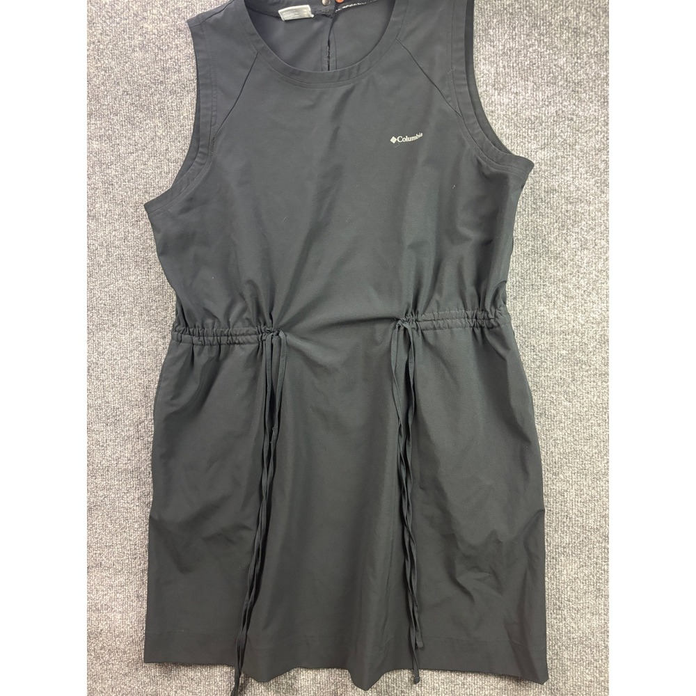 Columbia Bogata Bay Dress Womens XL Sleeveless Drawstring Waist Pockets